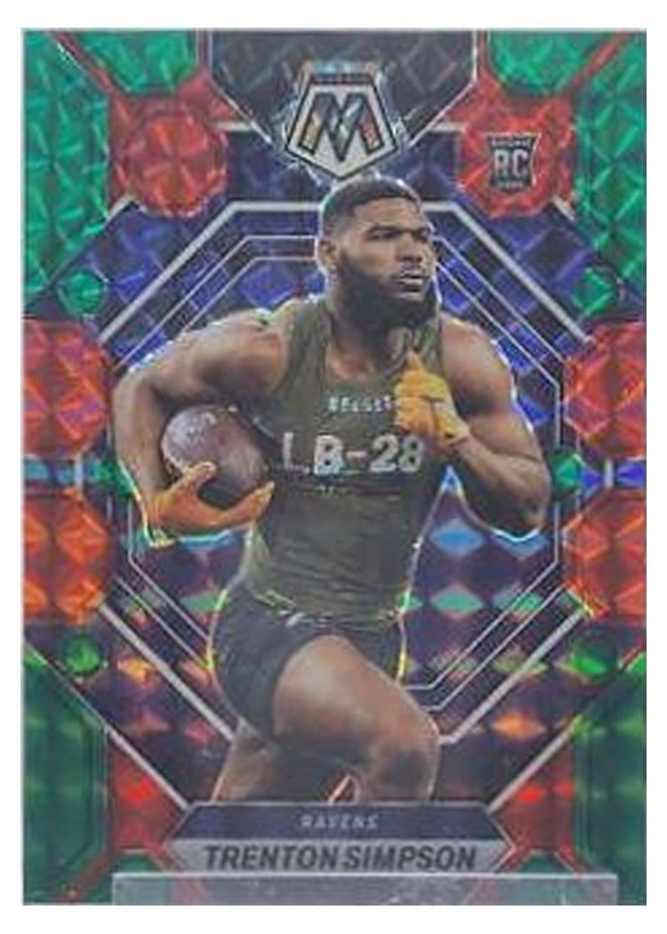 2023 Panini Mosaic Base Set Trenton Simpson #367 card