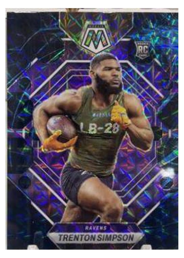 2023 Panini Mosaic Base Set Trenton Simpson #367 card