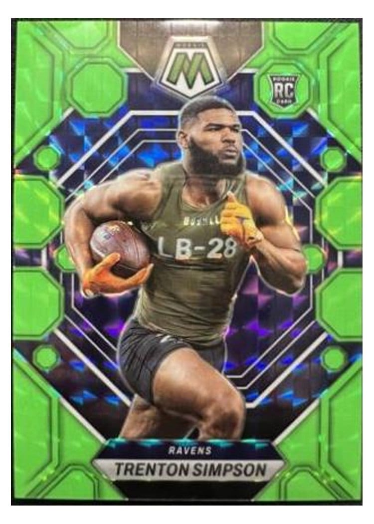 2023 Panini Mosaic Base Set Trenton Simpson #367 card