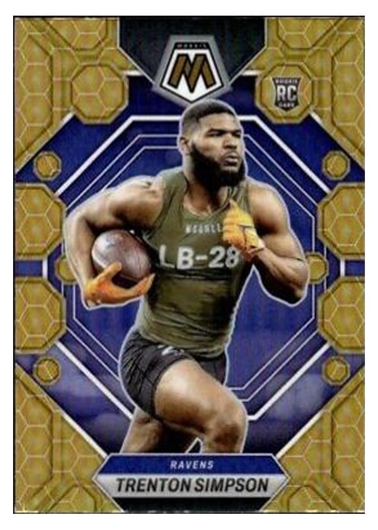 2023 Panini Mosaic Base Set Trenton Simpson #367 card