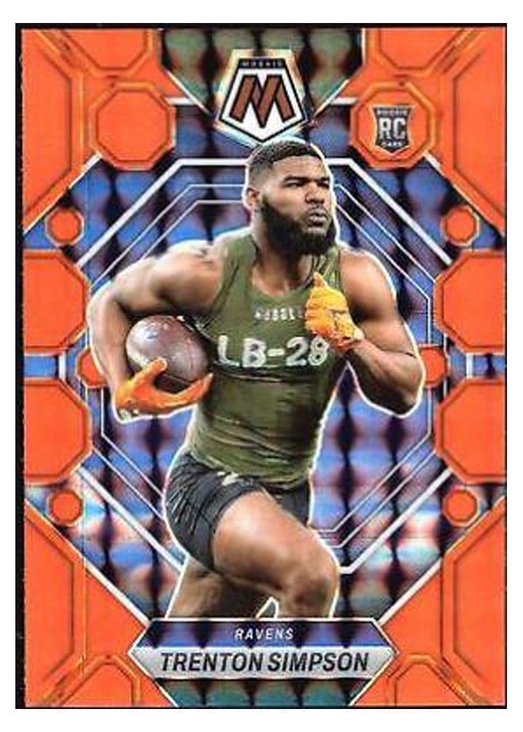 2023 Panini Mosaic Base Set Trenton Simpson #367 card