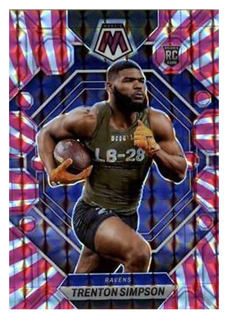 2023 Panini Mosaic Base Set Trenton Simpson #367 card