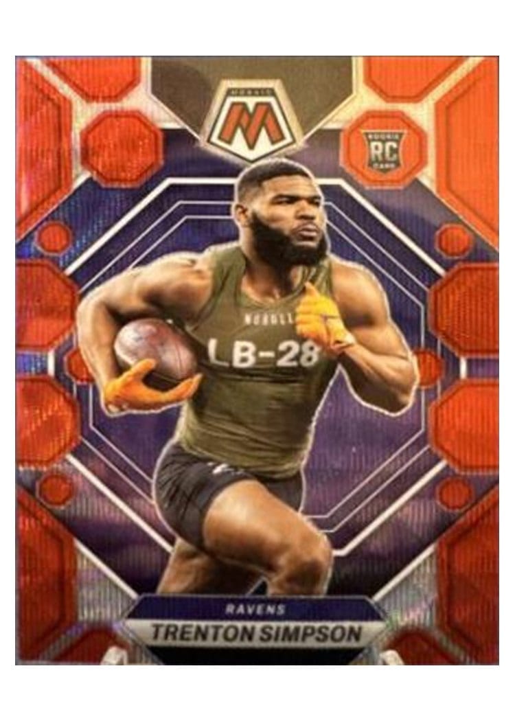 2023 Panini Mosaic Base Set Trenton Simpson #367 card