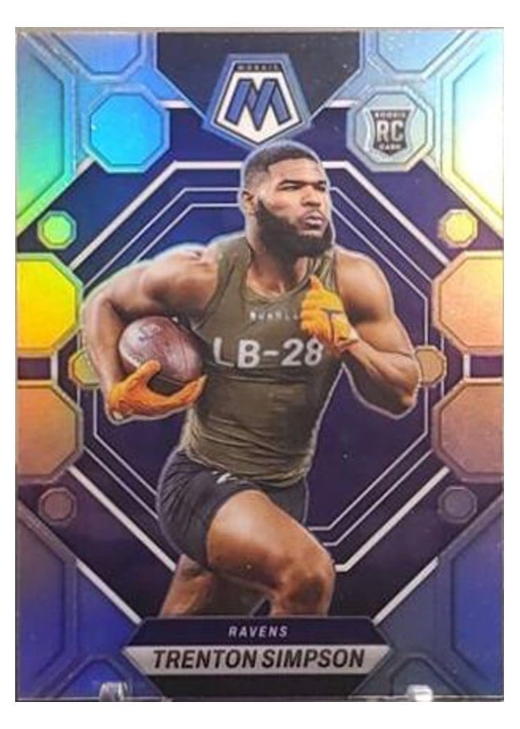 2023 Panini Mosaic Base Set Trenton Simpson #367 card