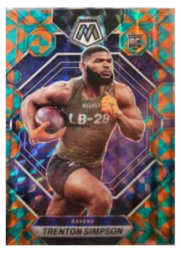 2023 Panini Mosaic Base Set Trenton Simpson #367 card