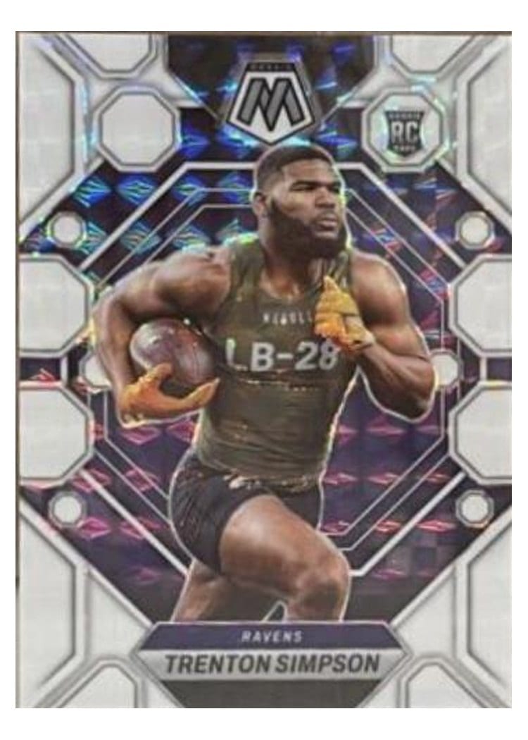 2023 Panini Mosaic Base Set Trenton Simpson #367 card