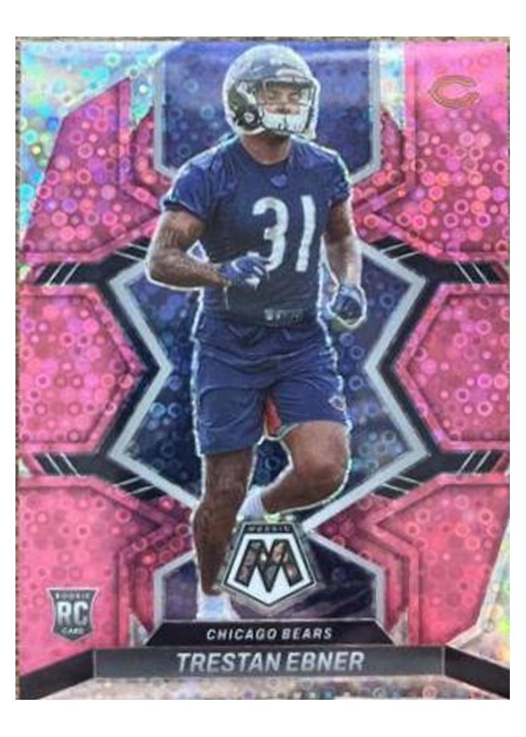 2022 Panini Mosaic Base Set Trestan Ebner No Huddle Pink #356 card