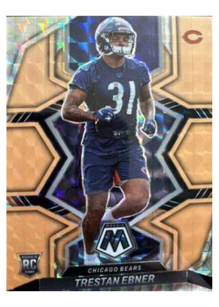 2022 Panini Mosaic Base Set Trestan Ebner Orange Fluorescent #356 card