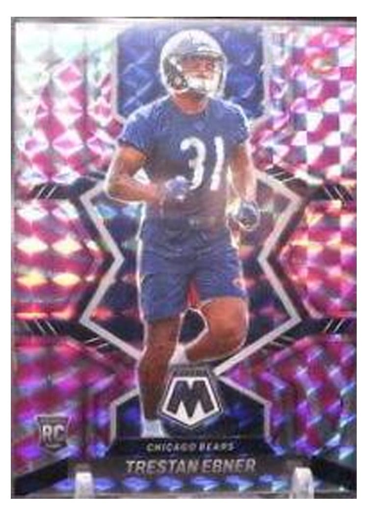 2022 Panini Mosaic Base Set Trestan Ebner Pink Swirl #356 card