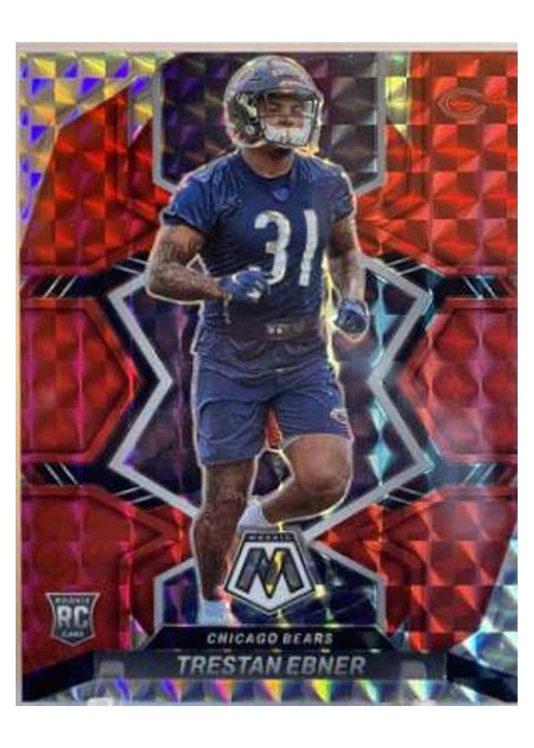 2022 Panini Mosaic Base Set Trestan Ebner Red #356 card