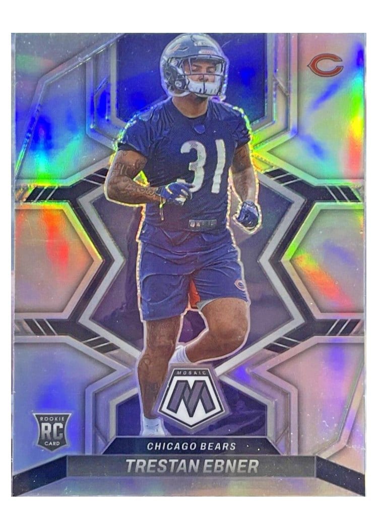 2022 Panini Mosaic Base Set Trestan Ebner Silver #356 card