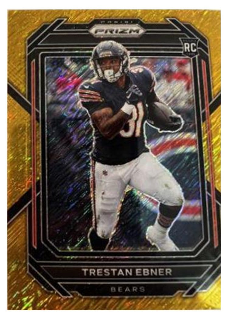 2022 Panini Prizm Base Set Trestan Ebner Gold Shimmer #351