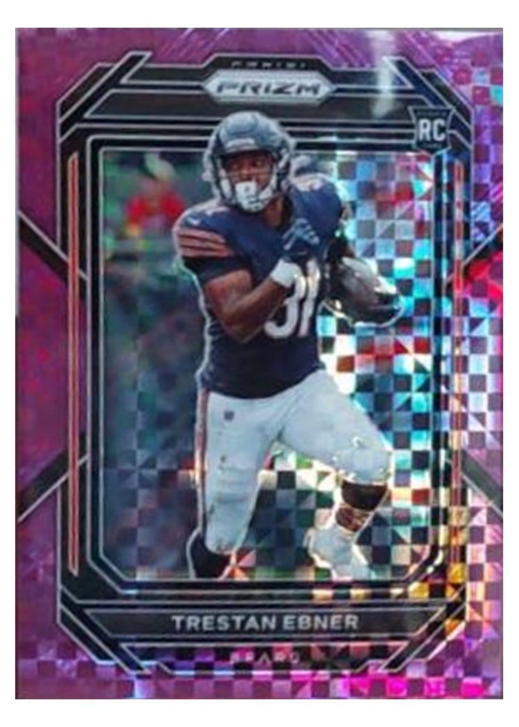 2022 Panini Prizm Base Set Trestan Ebner #351 card