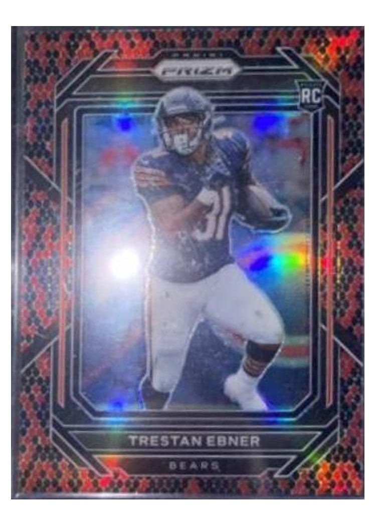 2022 Panini Prizm Base Set Trestan Ebner #351 card