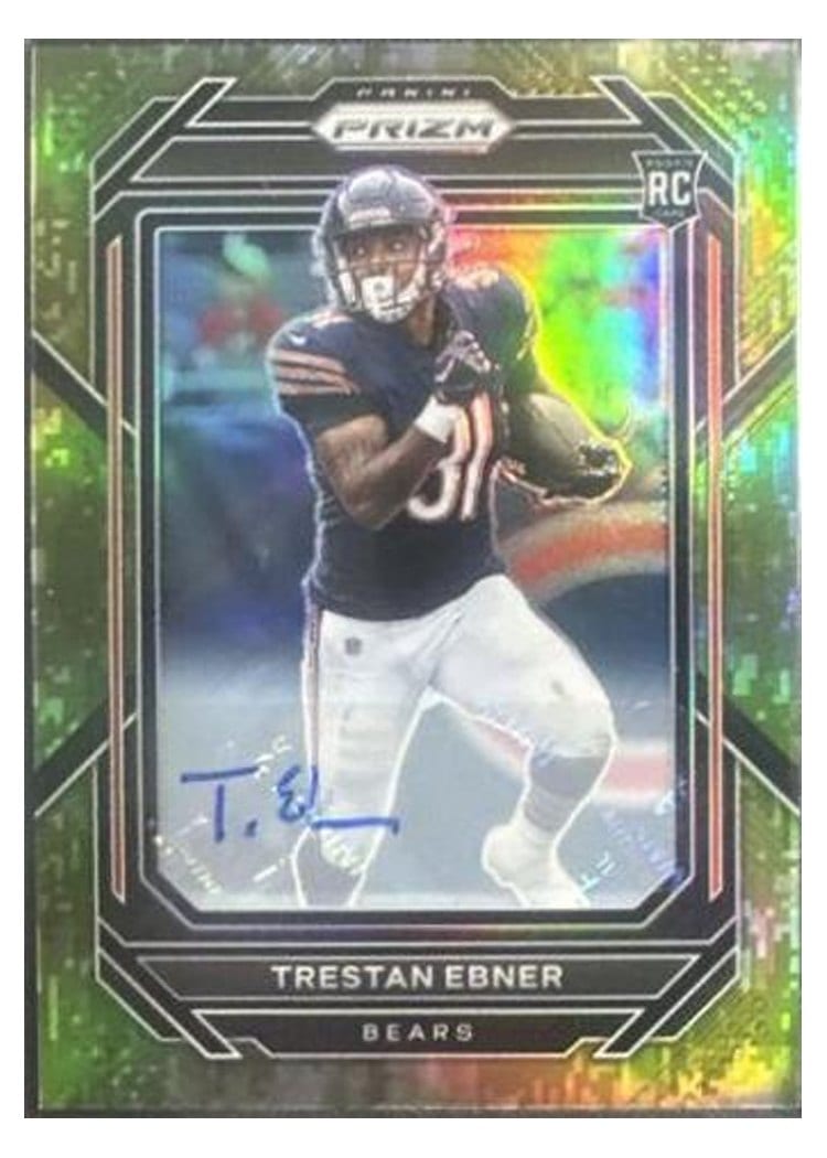 2022 Panini Prizm Base Set Trestan Ebner #351 card