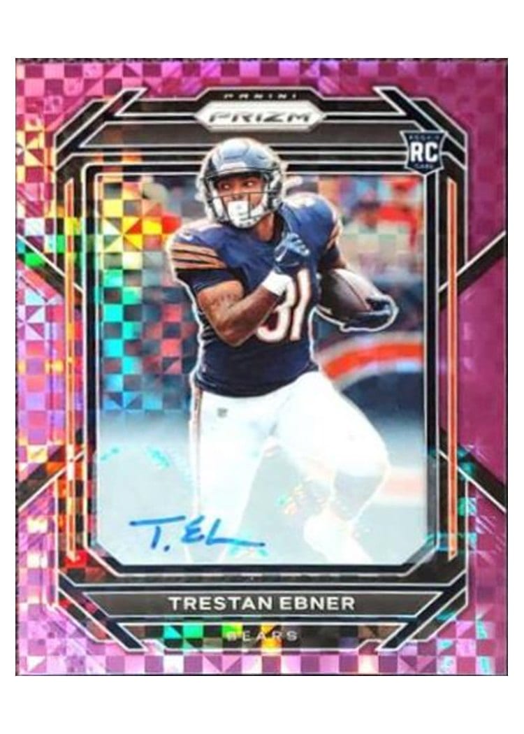 2022 Panini Prizm Base Set Trestan Ebner #351 card
