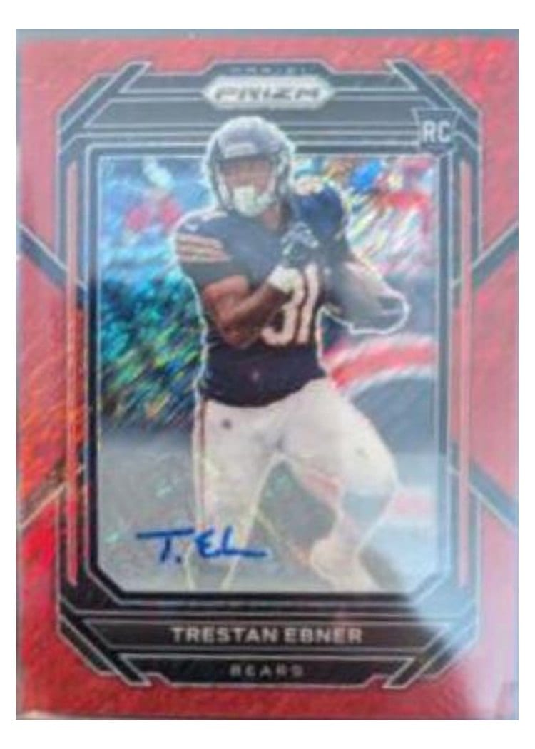 2022 Panini Prizm Base Set Trestan Ebner #351 card