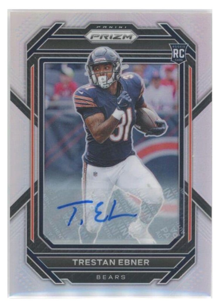 2022 Panini Prizm Base Set Trestan Ebner #351 card