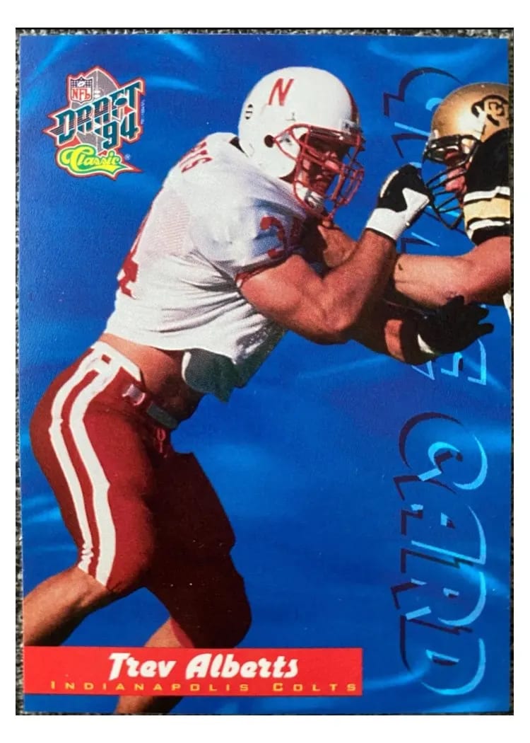 1994 Classic Game Cards Trev Alberts #8 card
