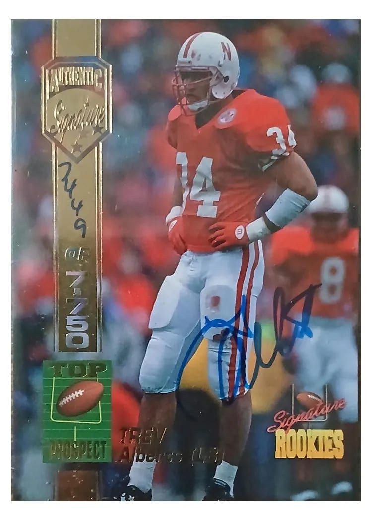 1994 Signature Rookies Autographs Trev Alberts #2 card