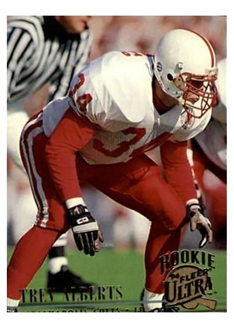 1994 Ultra Trev Alberts #127 card
