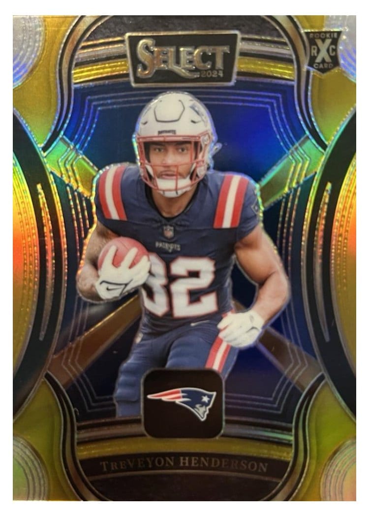 2024 Panini Select 2025 XRC Prizm Redemption TreVeyon Henderson #509 card
