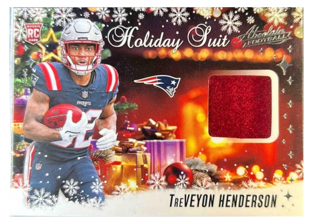 2025 Panini Absolute Holiday Suit TreVeyon Henderson #HS-THN