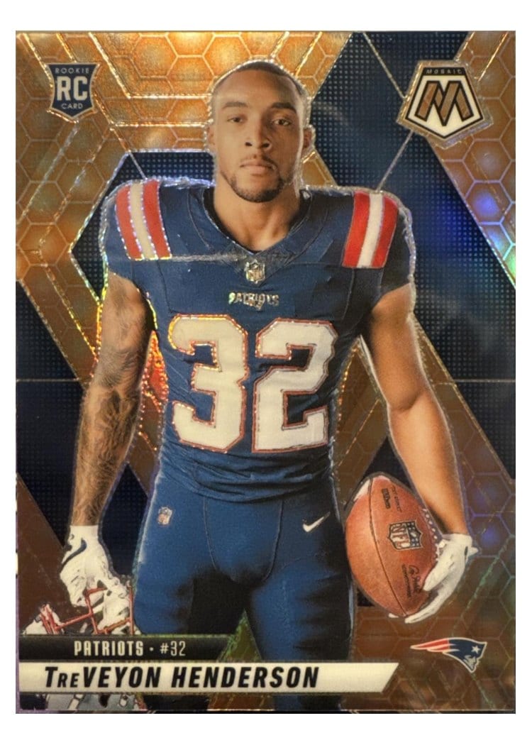 2025 Panini Mosaic Base Set TreVeyon Henderson #278 card