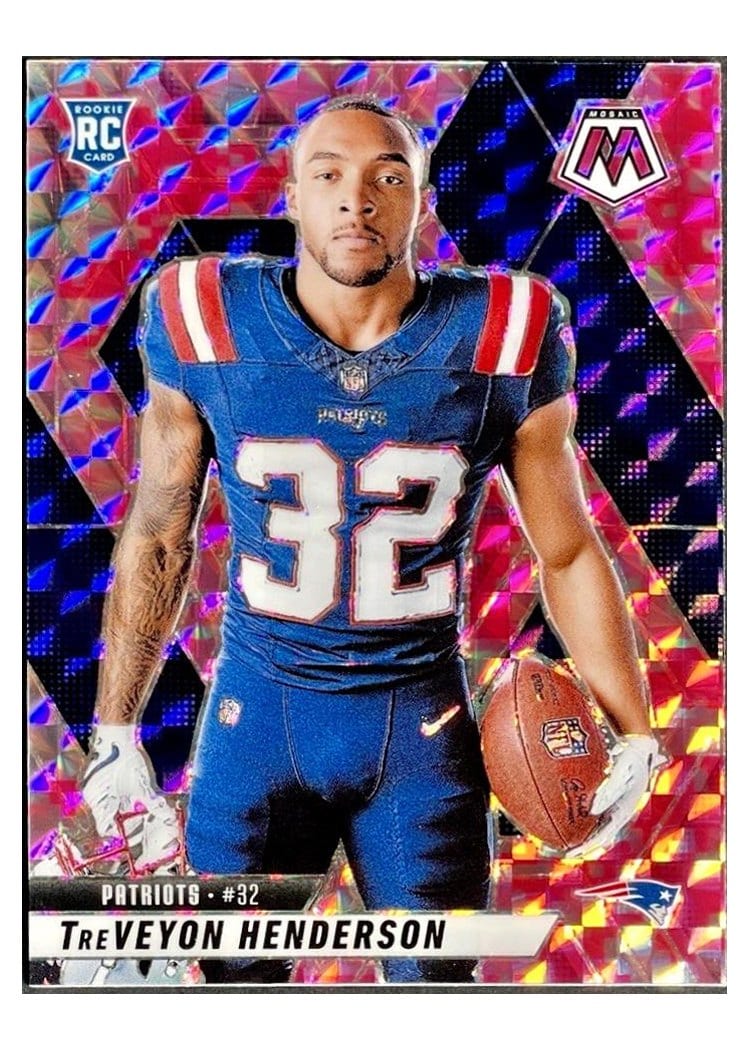 2025 Panini Mosaic Base Set TreVeyon Henderson #278 card