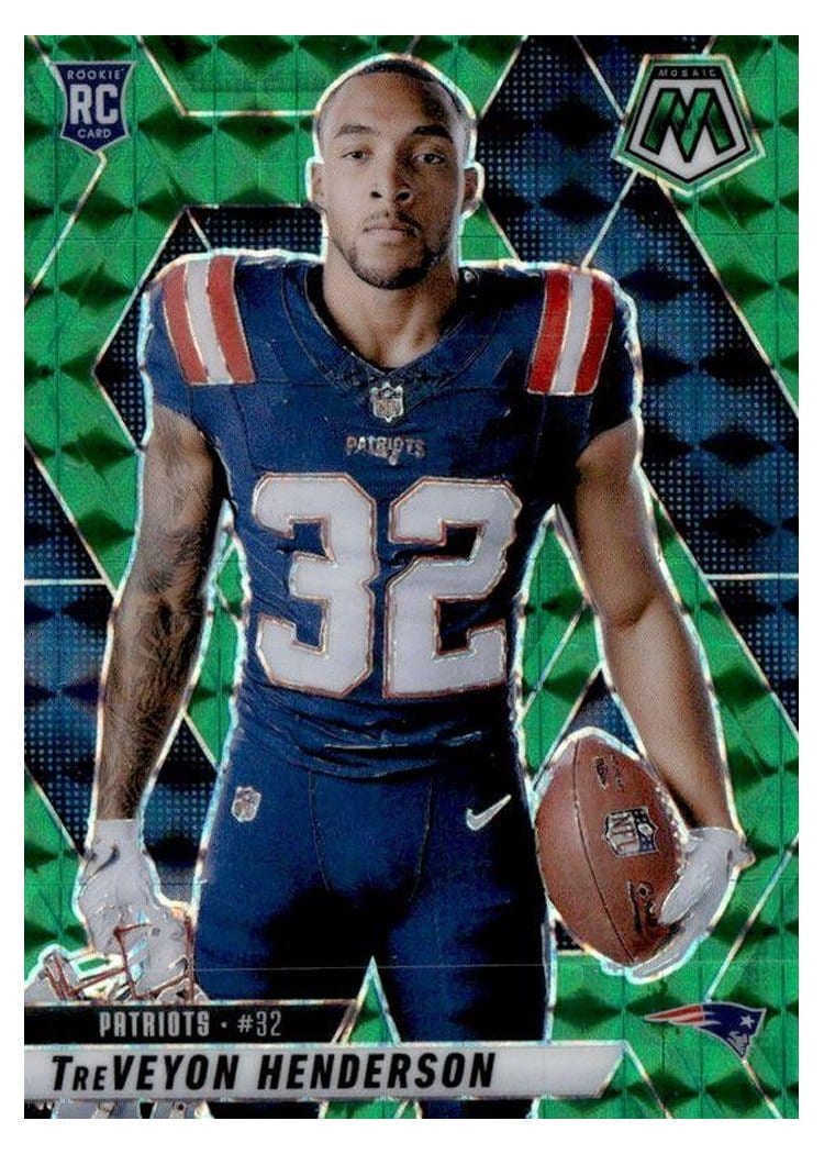 2025 Panini Mosaic Base Set TreVeyon Henderson #278 card