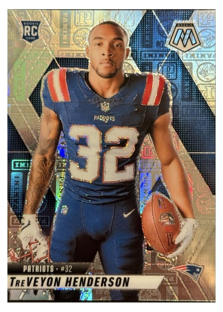 2025 Panini Mosaic Base Set TreVeyon Henderson #278 card