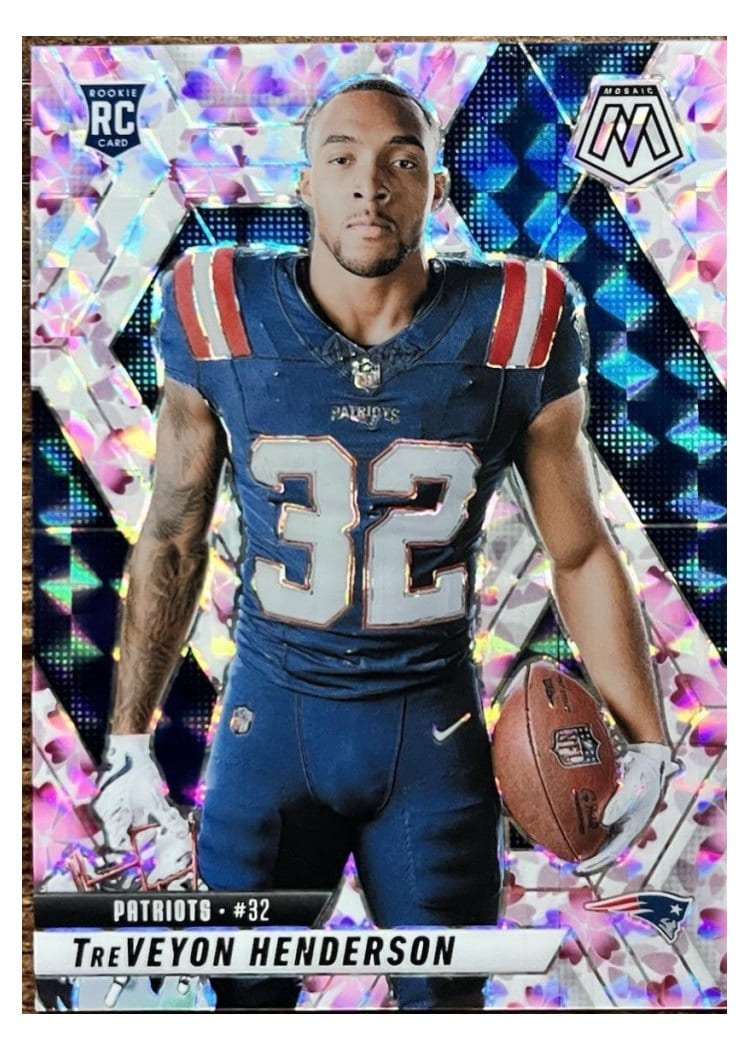 2025 Panini Mosaic Base Set TreVeyon Henderson #278 card