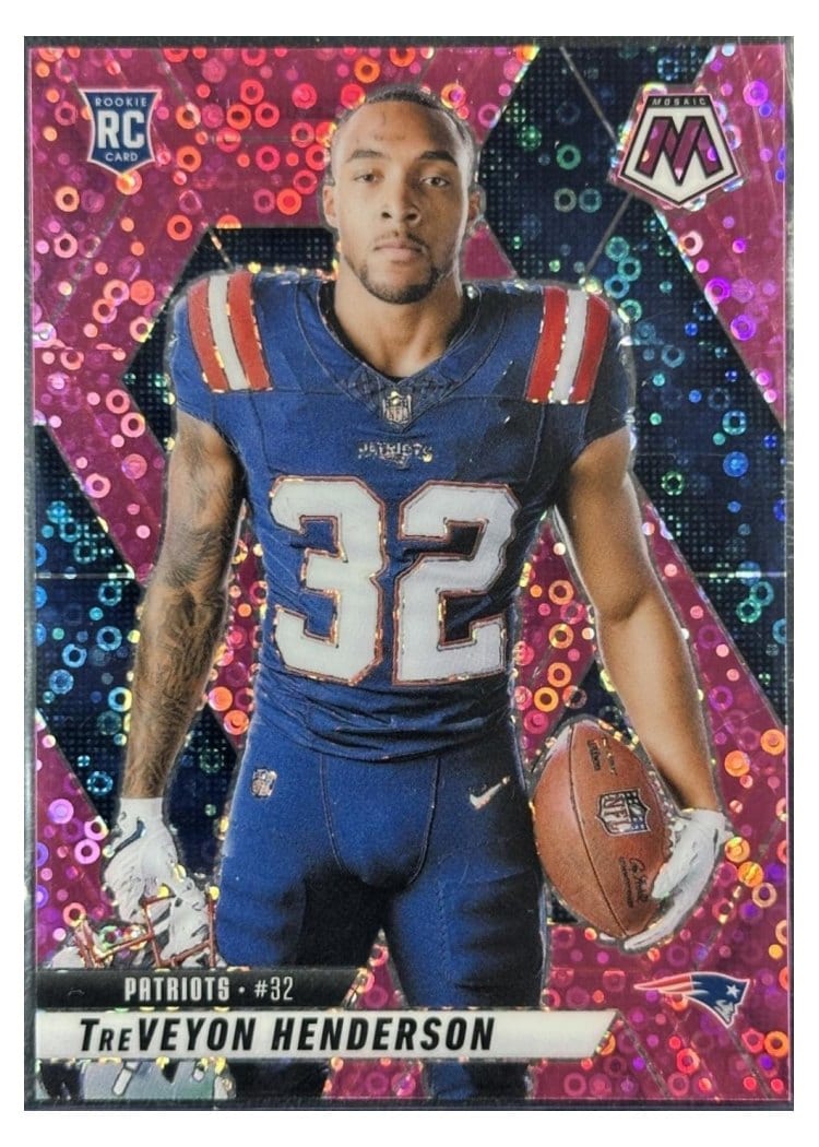 2025 Panini Mosaic Base Set TreVeyon Henderson #278 card