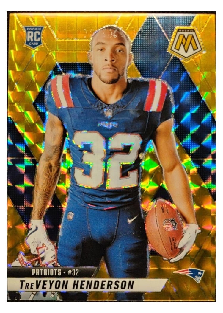 2025 Panini Mosaic Base Set TreVeyon Henderson #278 card