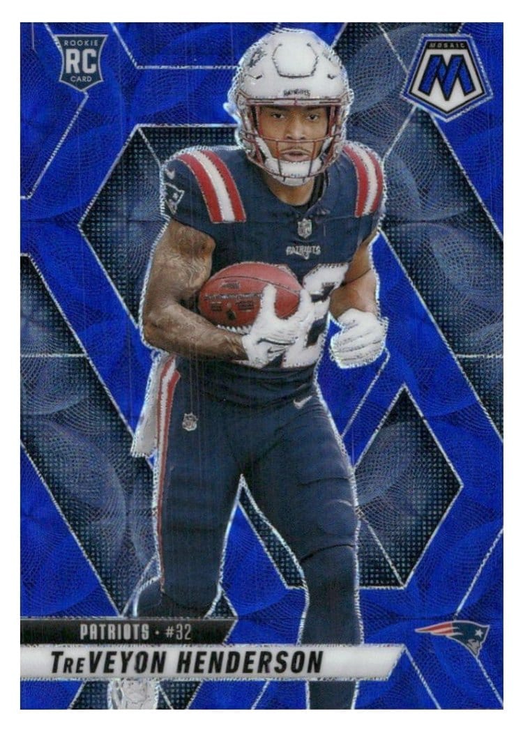 2025 Panini Mosaic Base Set TreVeyon Henderson #325 card