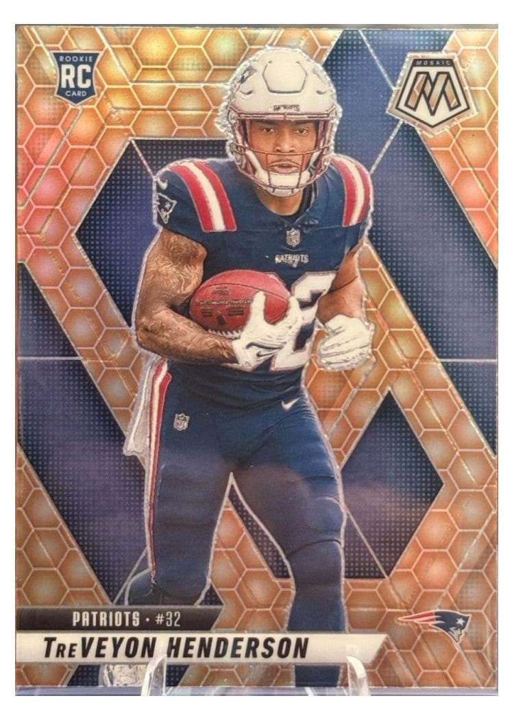 2025 Panini Mosaic Base Set TreVeyon Henderson #325 card