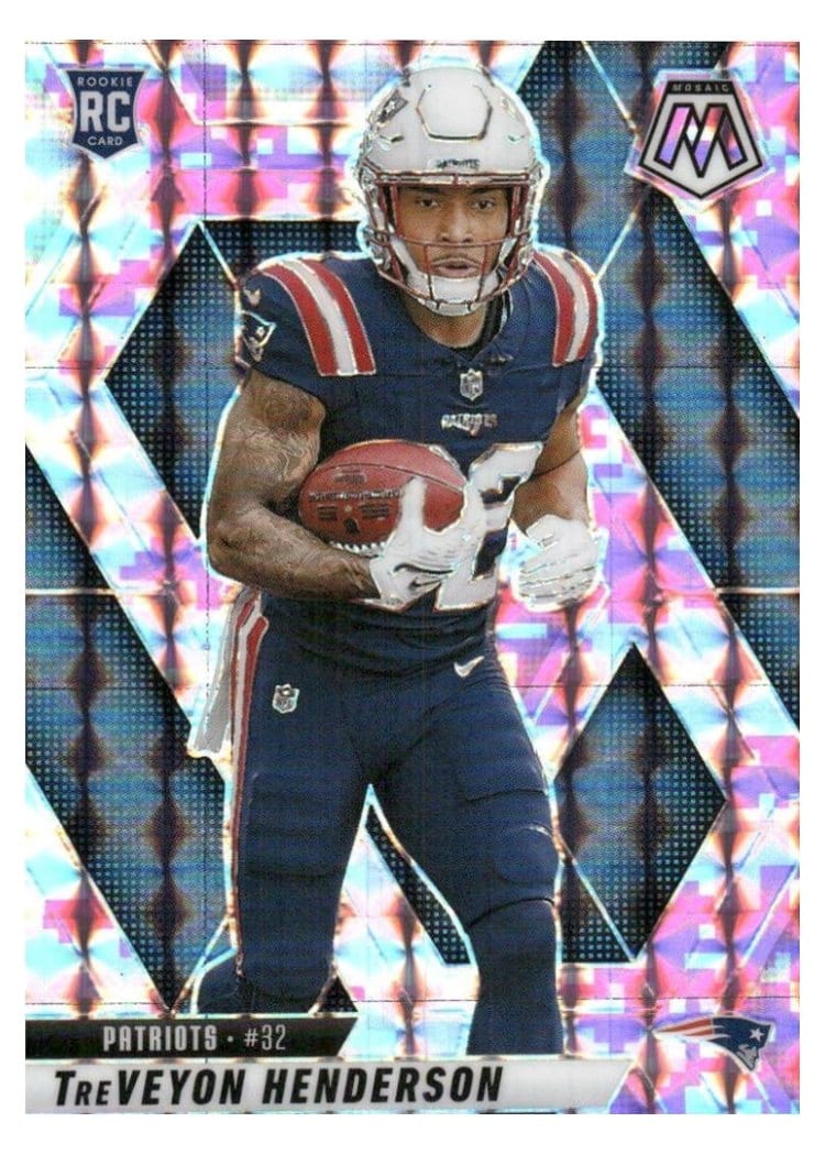 2025 Panini Mosaic Base Set TreVeyon Henderson #325 card