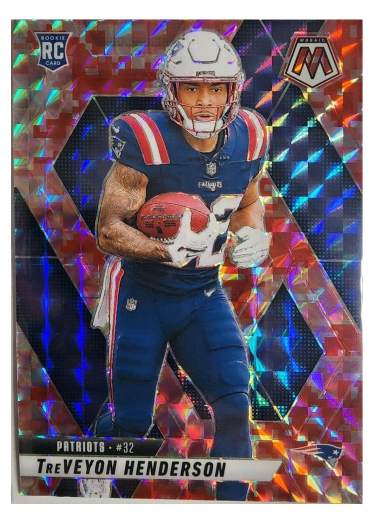 2025 Panini Mosaic Base Set TreVeyon Henderson #325 card