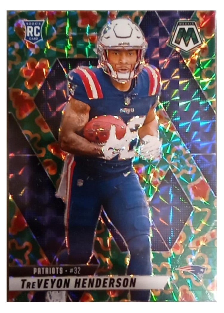 2025 Panini Mosaic Base Set TreVeyon Henderson #325 card