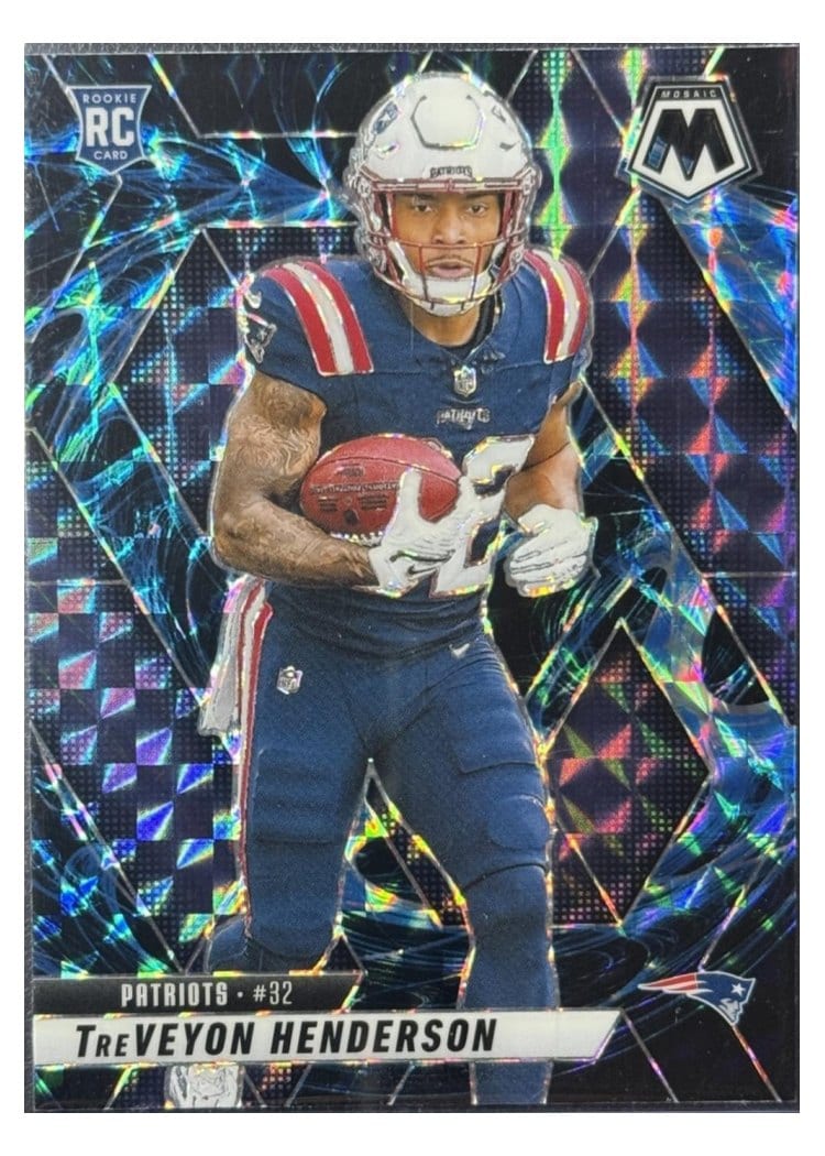 2025 Panini Mosaic Base Set TreVeyon Henderson Genesis #325 card