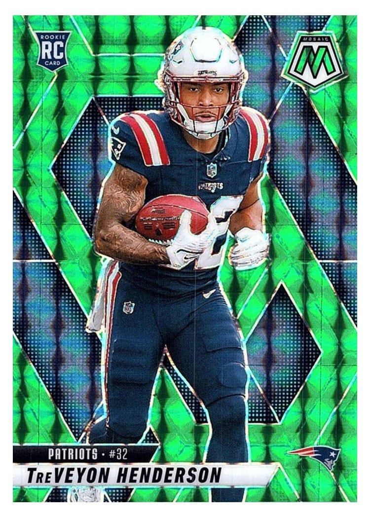 2025 Panini Mosaic Base Set TreVeyon Henderson #325 card