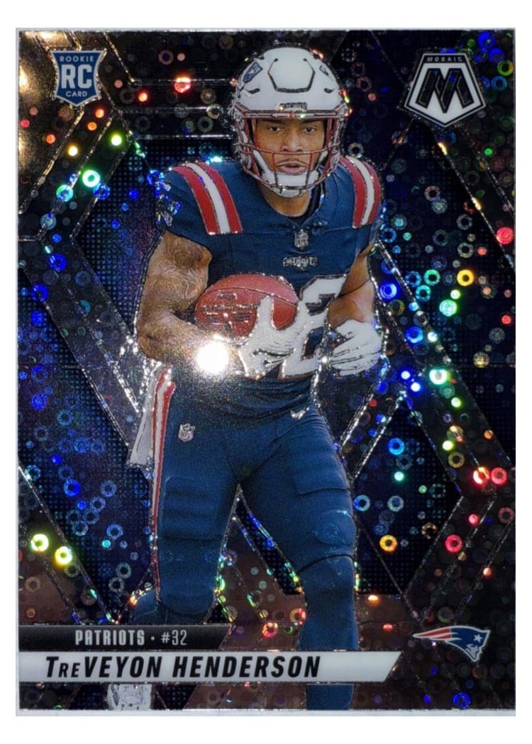 2025 Panini Mosaic Base Set TreVeyon Henderson #325 card