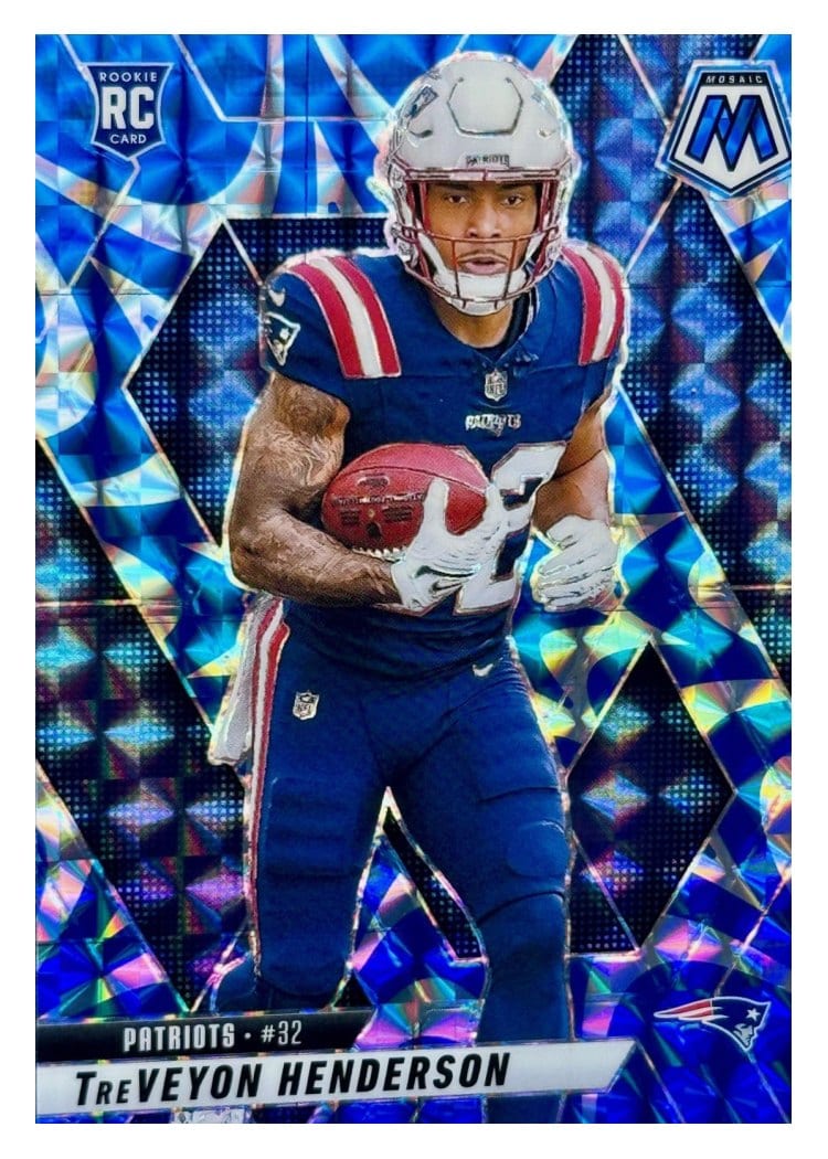 2025 Panini Mosaic Base Set TreVeyon Henderson #325 card