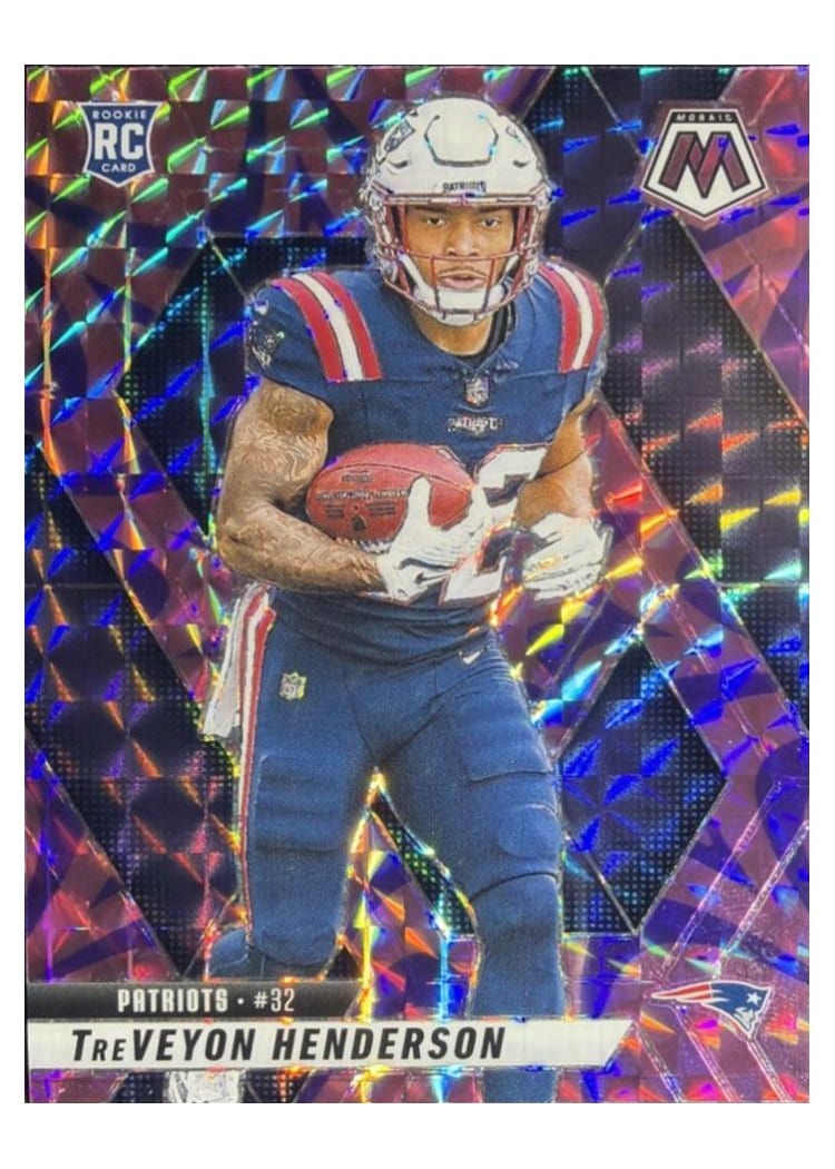 2025 Panini Mosaic Base Set TreVeyon Henderson #325 card
