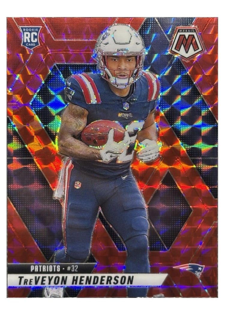 2025 Panini Mosaic Base Set TreVeyon Henderson #325 card