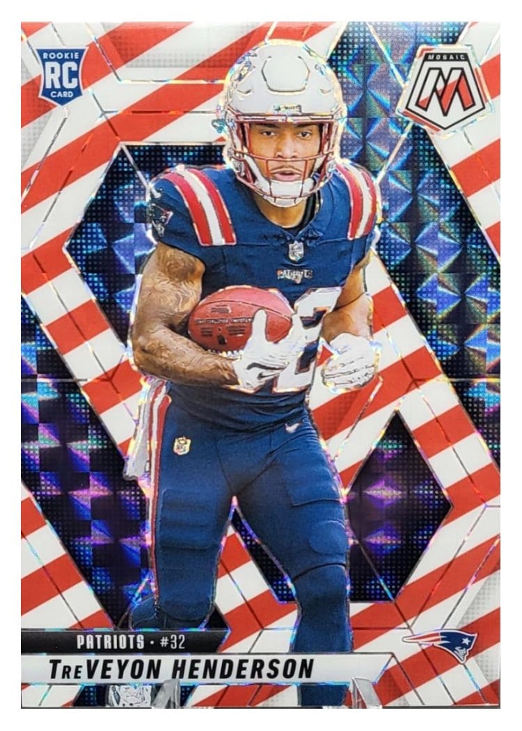 2025 Panini Mosaic Base Set TreVeyon Henderson #325 card