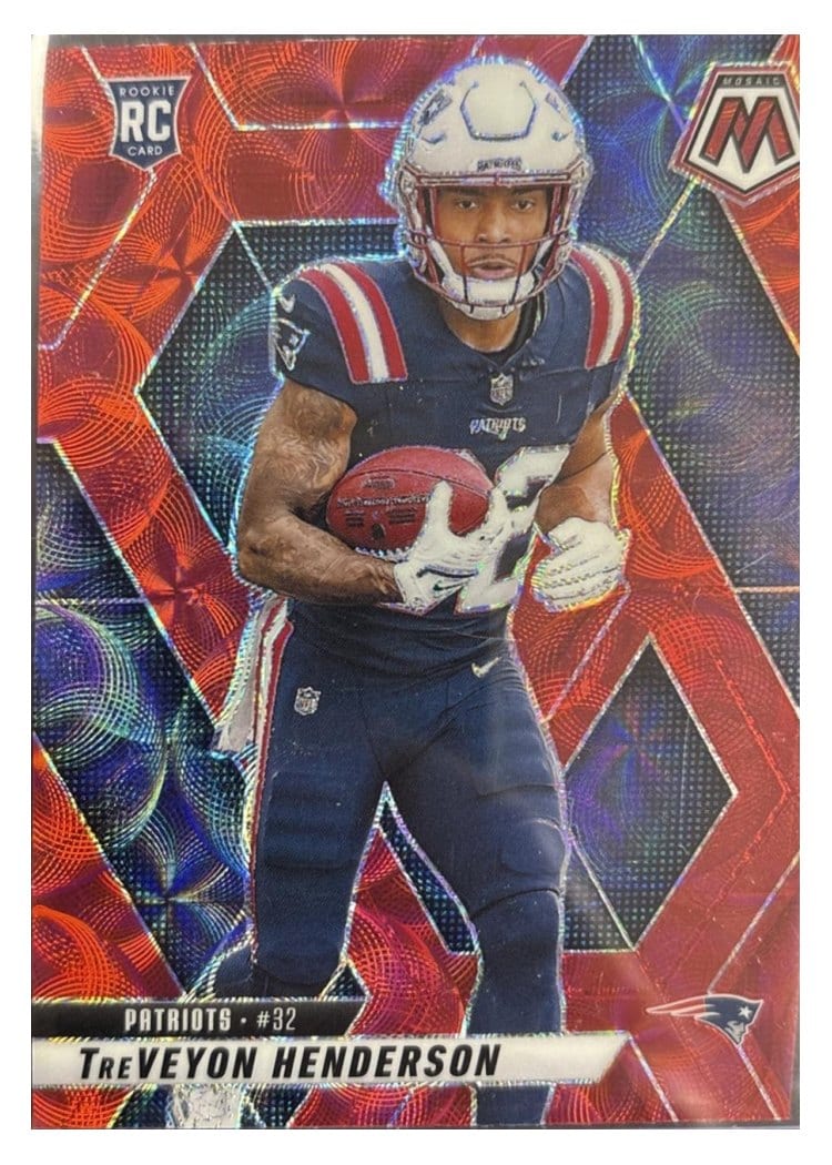 2025 Panini Mosaic Base Set TreVeyon Henderson #325 card