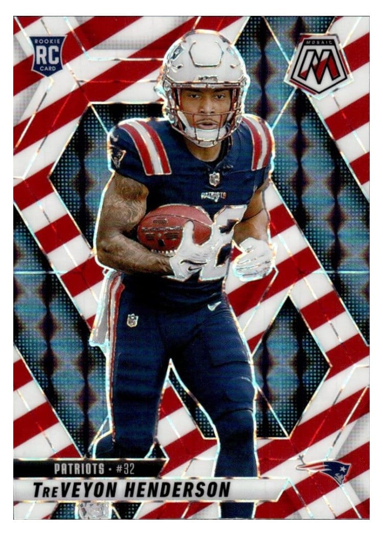 2025 Panini Mosaic Base Set TreVeyon Henderson #325 card