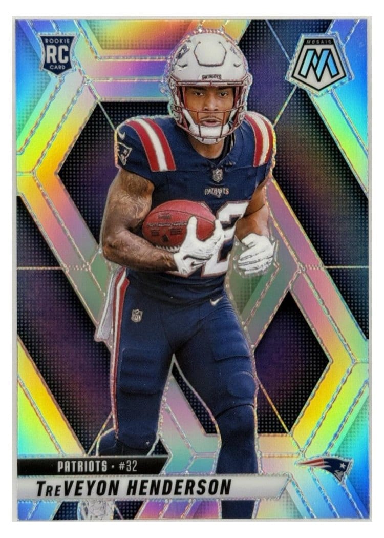 2025 Panini Mosaic Base Set TreVeyon Henderson #325 card