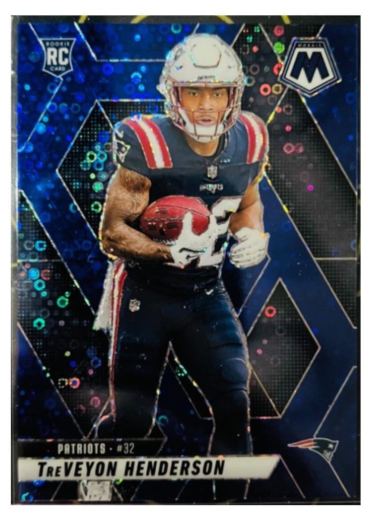 2025 Panini Mosaic Base Set TreVeyon Henderson #325 card